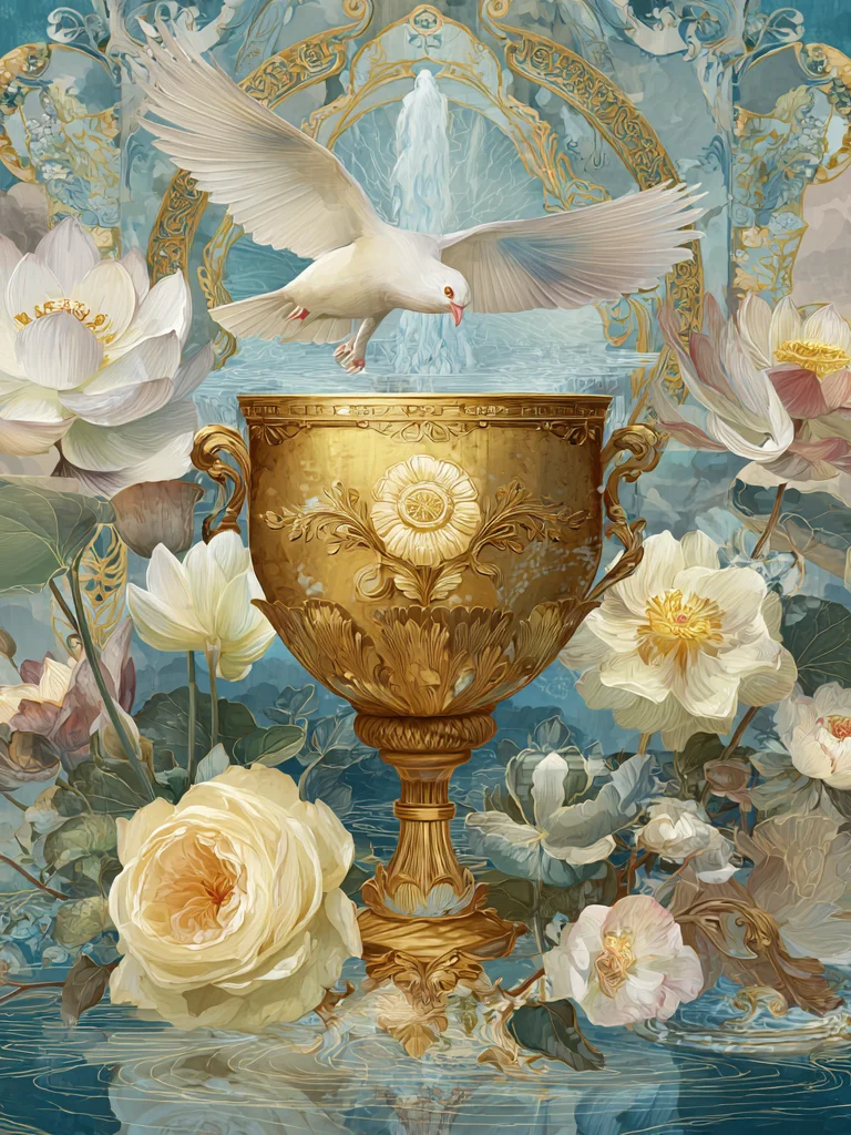 The Veiled Rose Digital Tarot Deck product image (1)