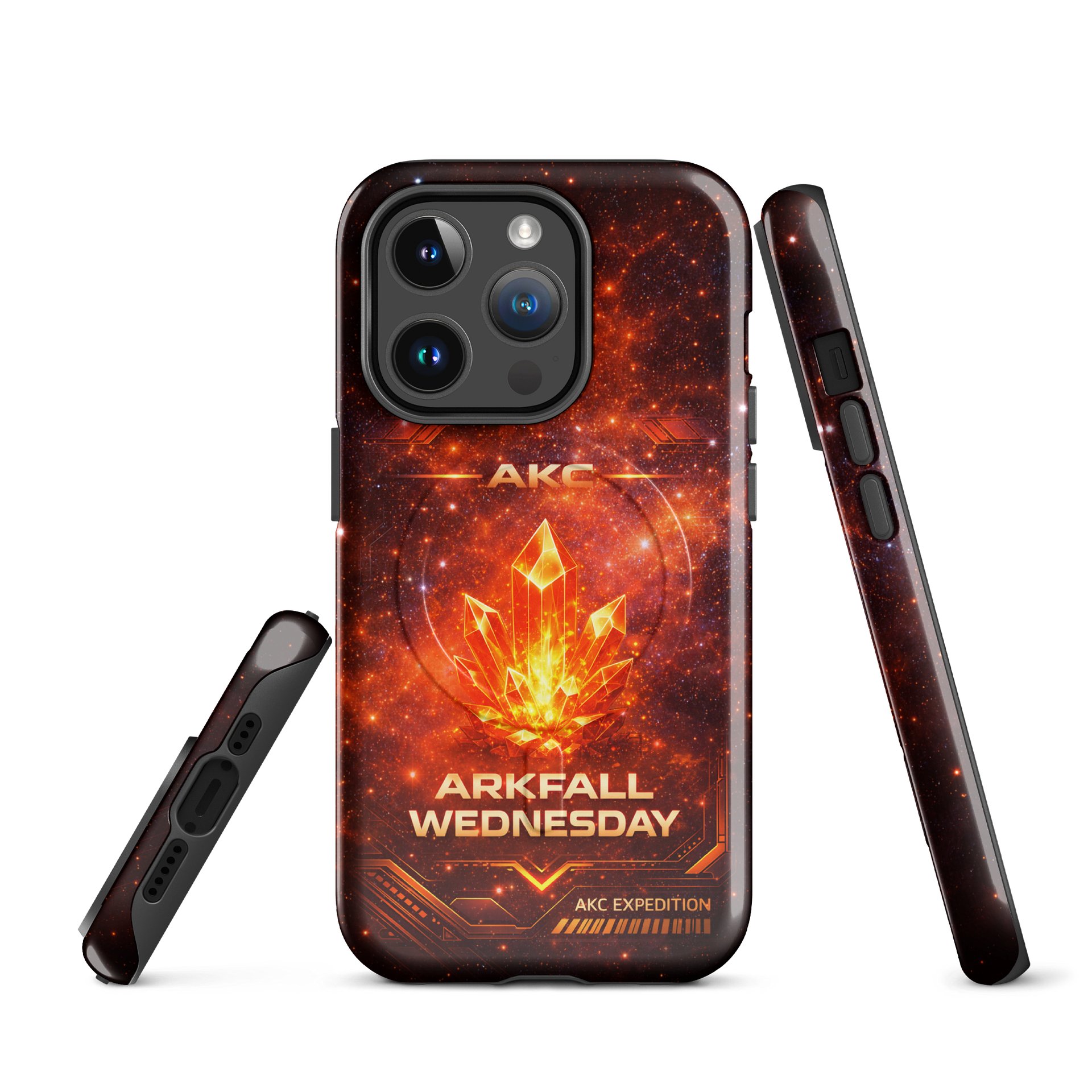 • AKC // Arkfall Wednesday MagSafe® Tough Case for iPhone® | Arkfall Kitty Collective product image (1)