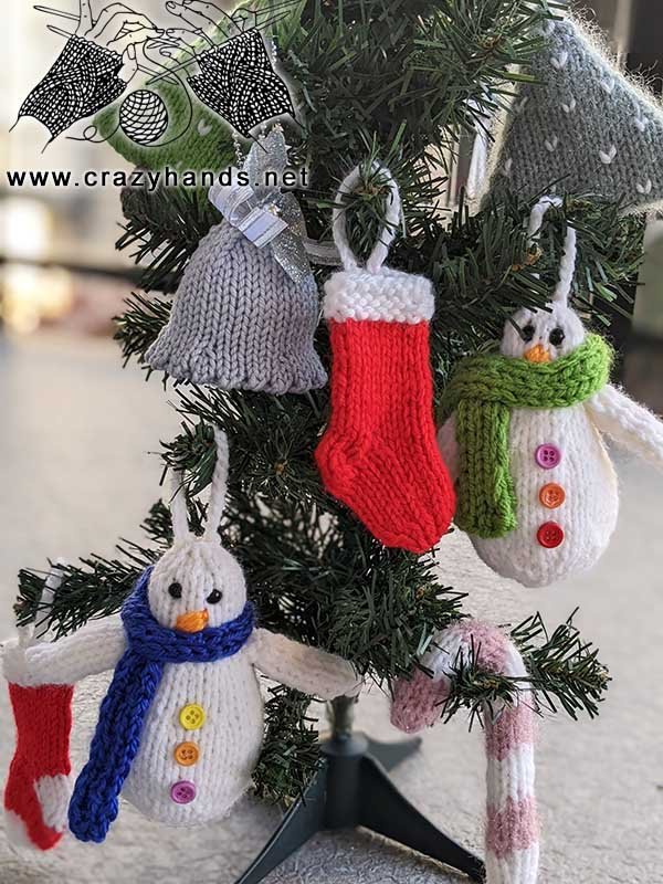 Knit Christmas Ornament Patterns Set product image (2)