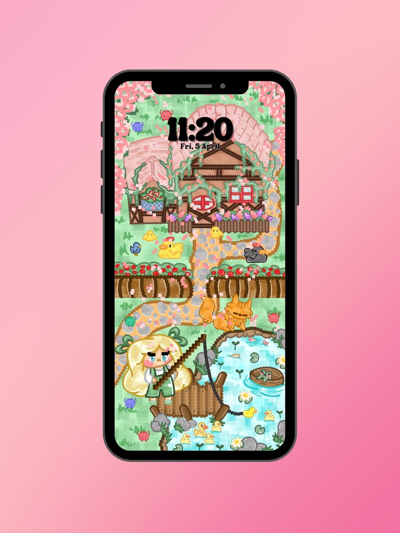 Stardew Spring iPhone/Android Wallpaper [2024] product image (1)