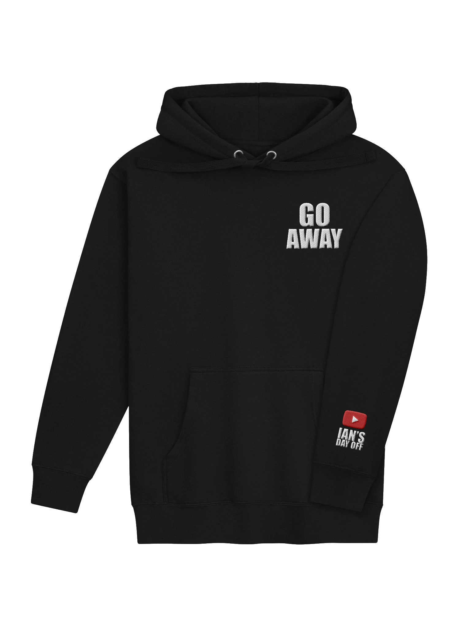 Go Away Hoodie - Embroidered product image (12)