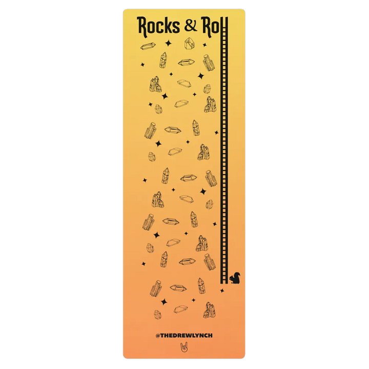 Rocks & Roll Yoga Mat product image (1)