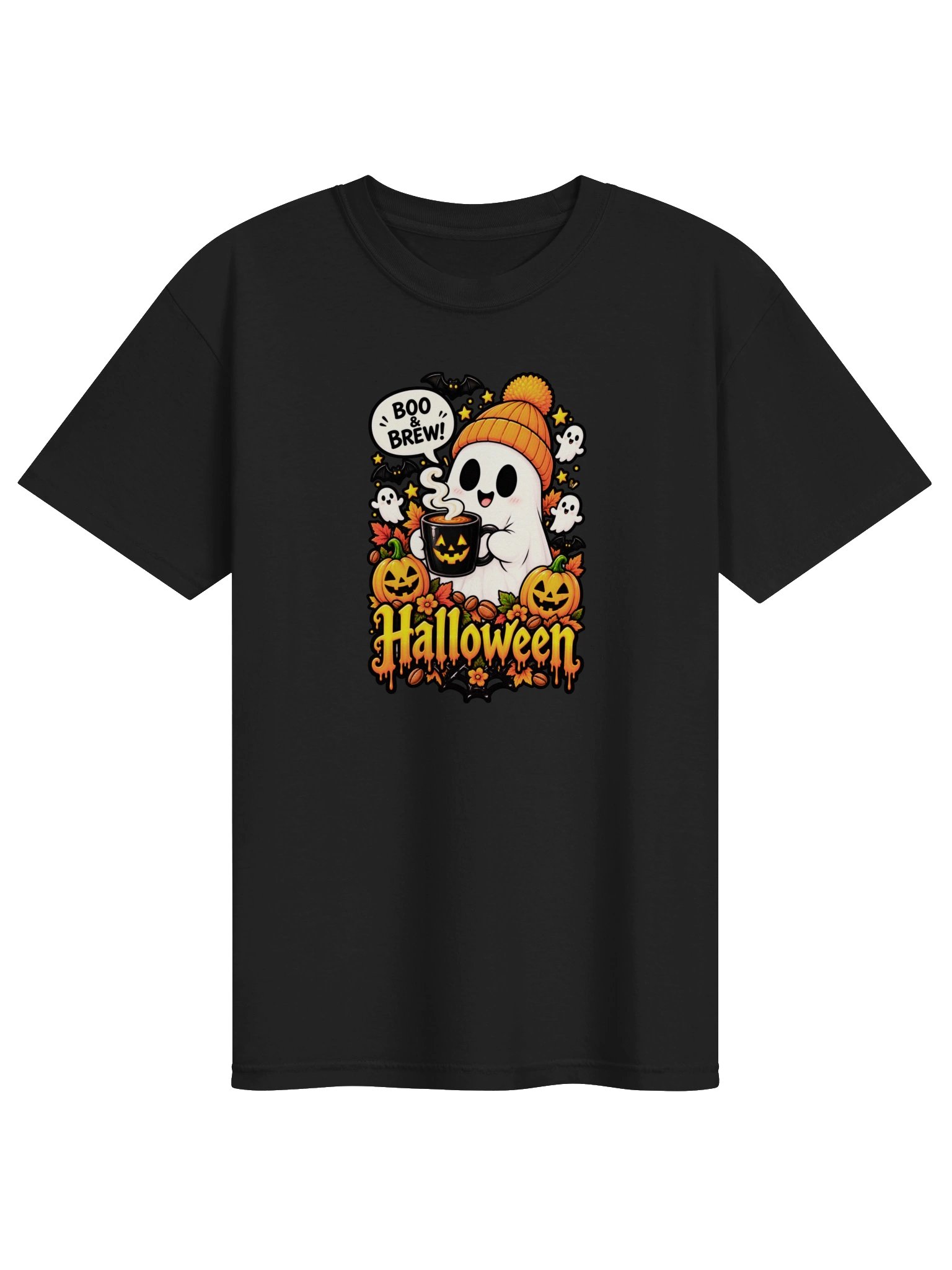 Halloween Boo & Brew – Cute Ghost Coffee product image (6)
