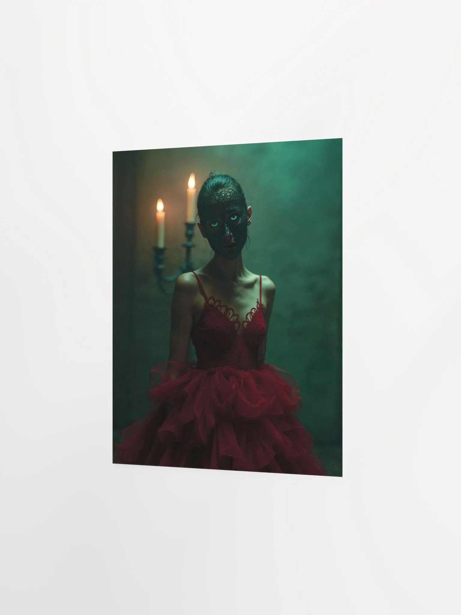 Masked Beauty Enhanced Matte Poster product image (12)