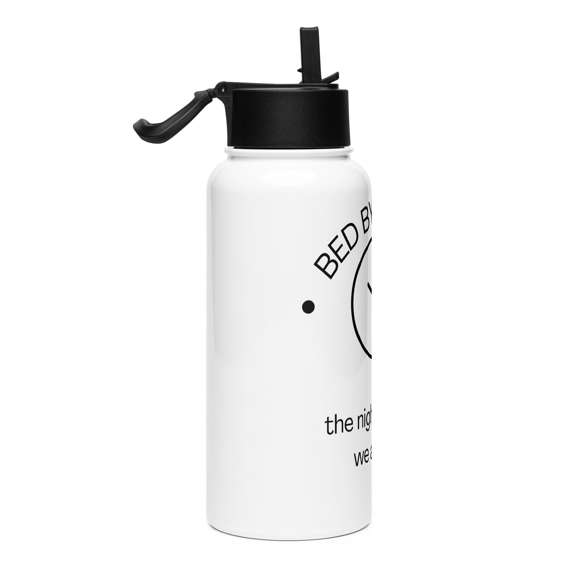 Bed By 10 Club Water Bottle with a Straw Lid product image (4)
