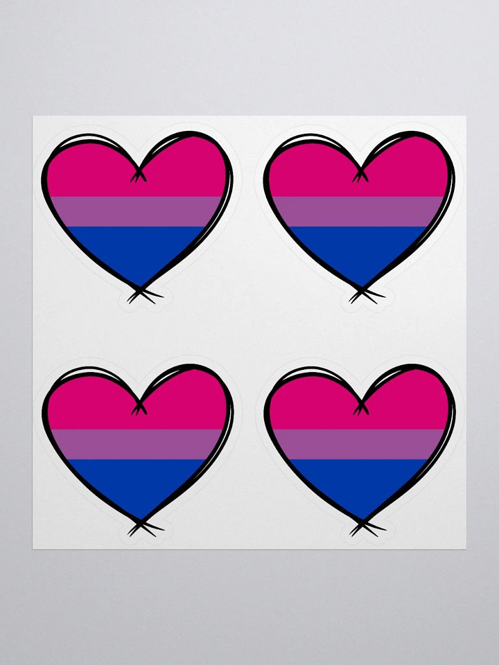 Bisexual Pride Stickers product image (1)