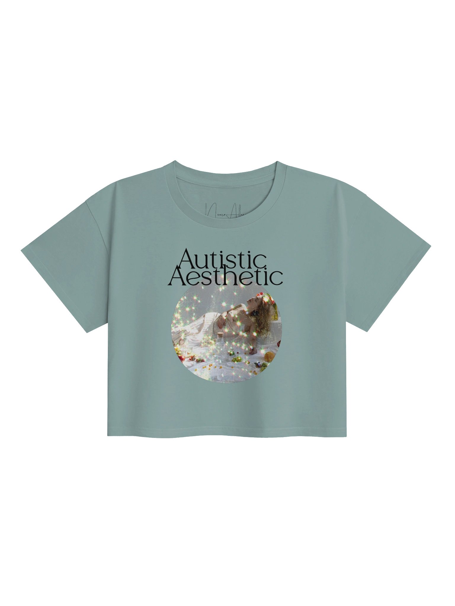 Autistic Aesthetic Crop Tee product image (1)