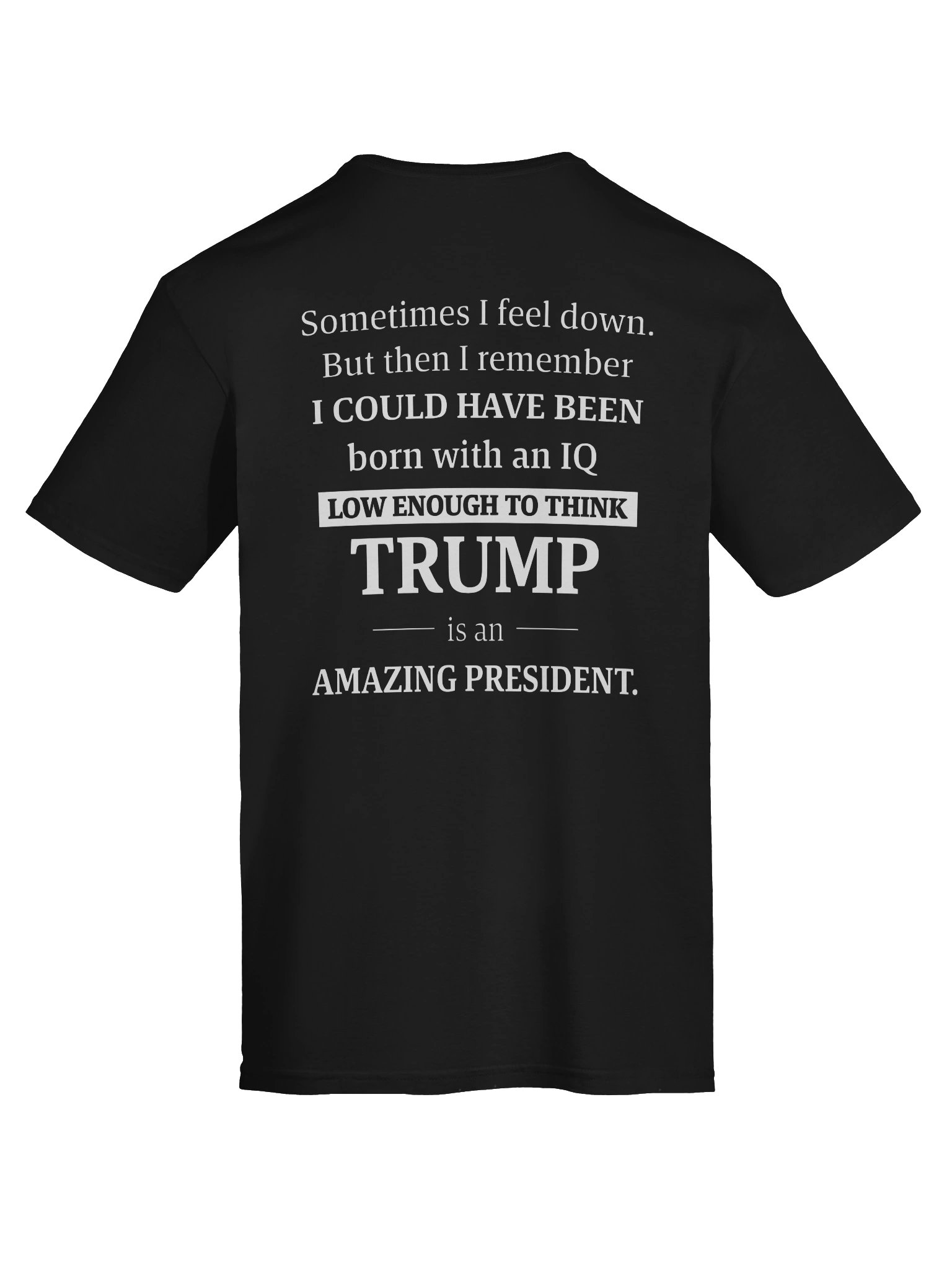 Sometimes I Feel Down But Then I Remember Funny Liberal Shirt product image (2)