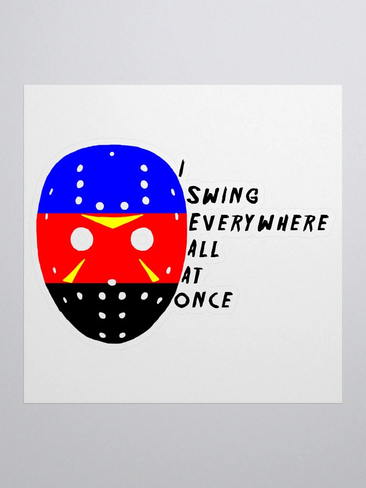 Poly Jason Sticker product image (1)