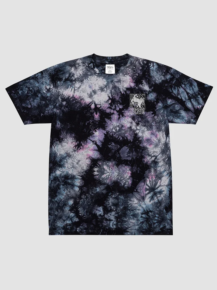 Unicorn Moonsault Oversized Tie-Dye T-Shirt product image (1)