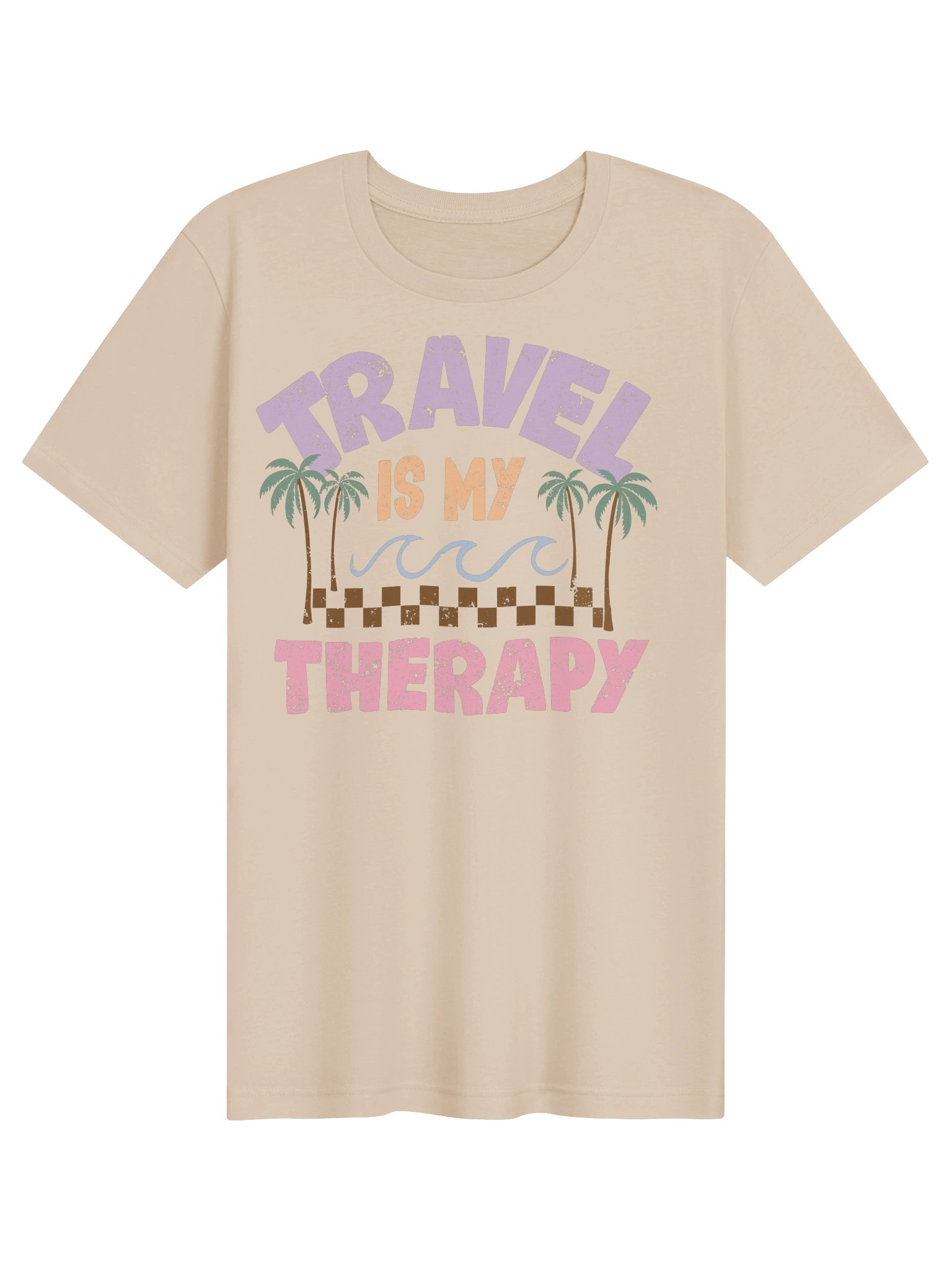 Travel Is My Therapy T-Shirt product image (1)