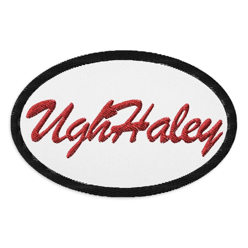 Retro UghHaley Patch product image (1)