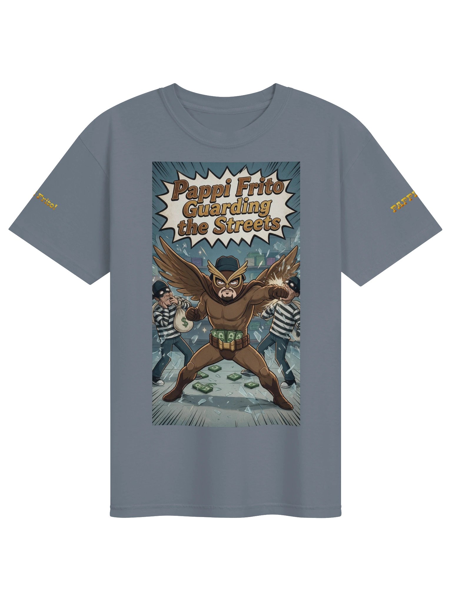 Pappi Frito Guards The Streets T-shirt product image (1)