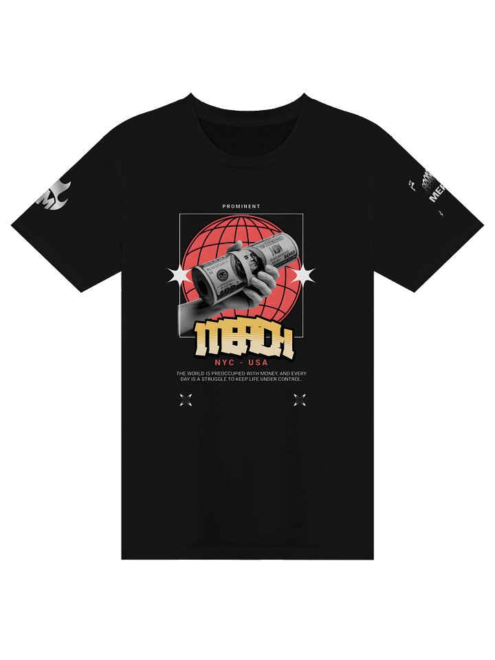 Unisex Prominent NYC Money Graphic Tee product image (1)