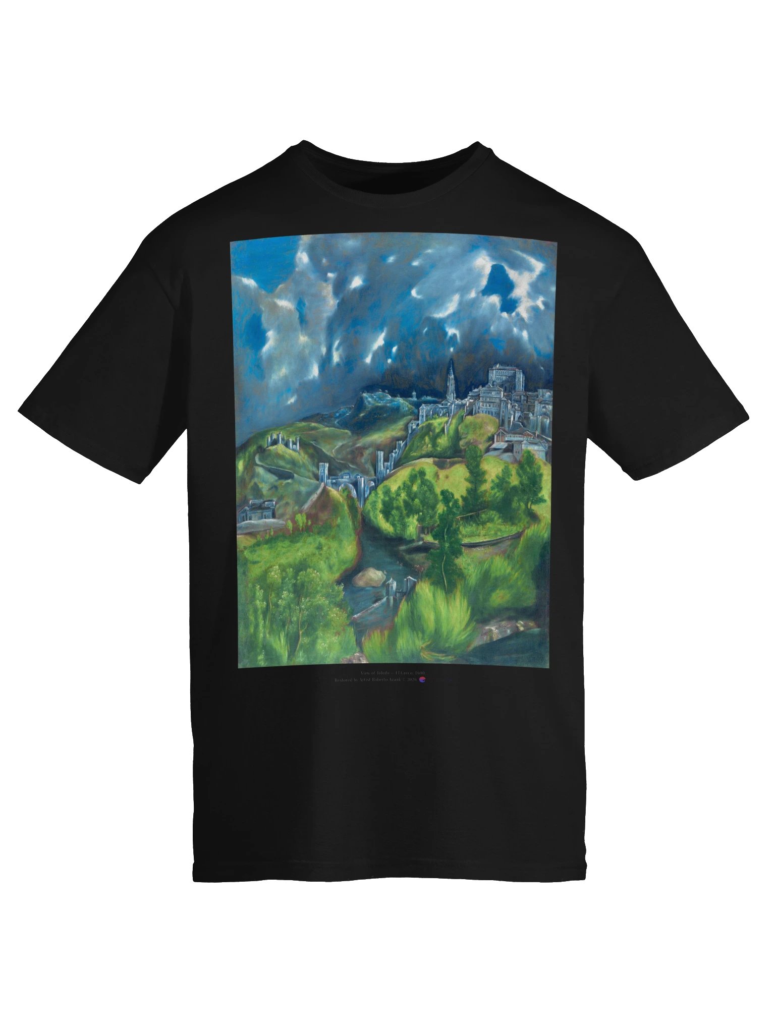 View of Toledo — T-Shirt product image (5)