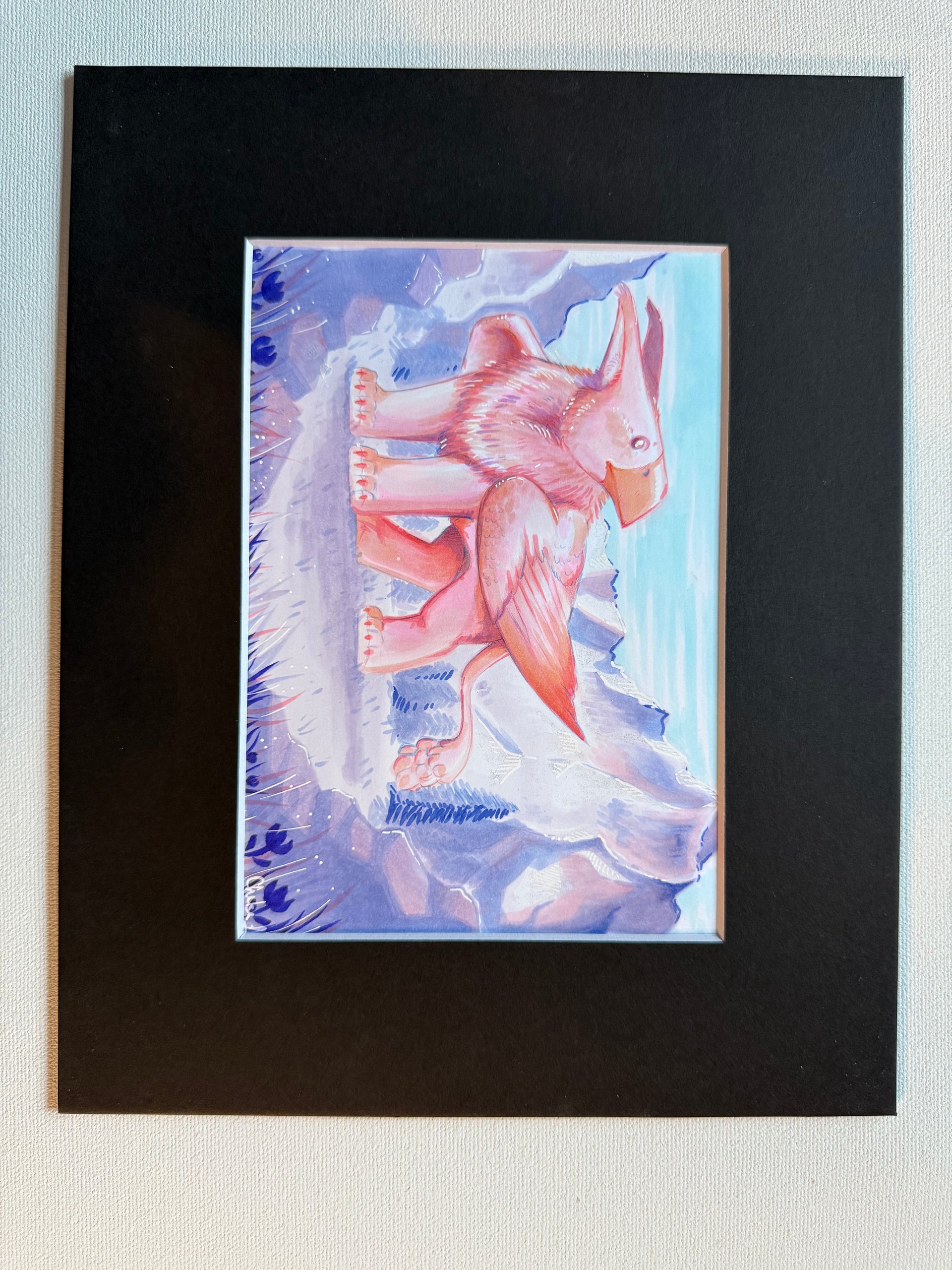 Gryphon in the Mountains Original Artwork product image (3)