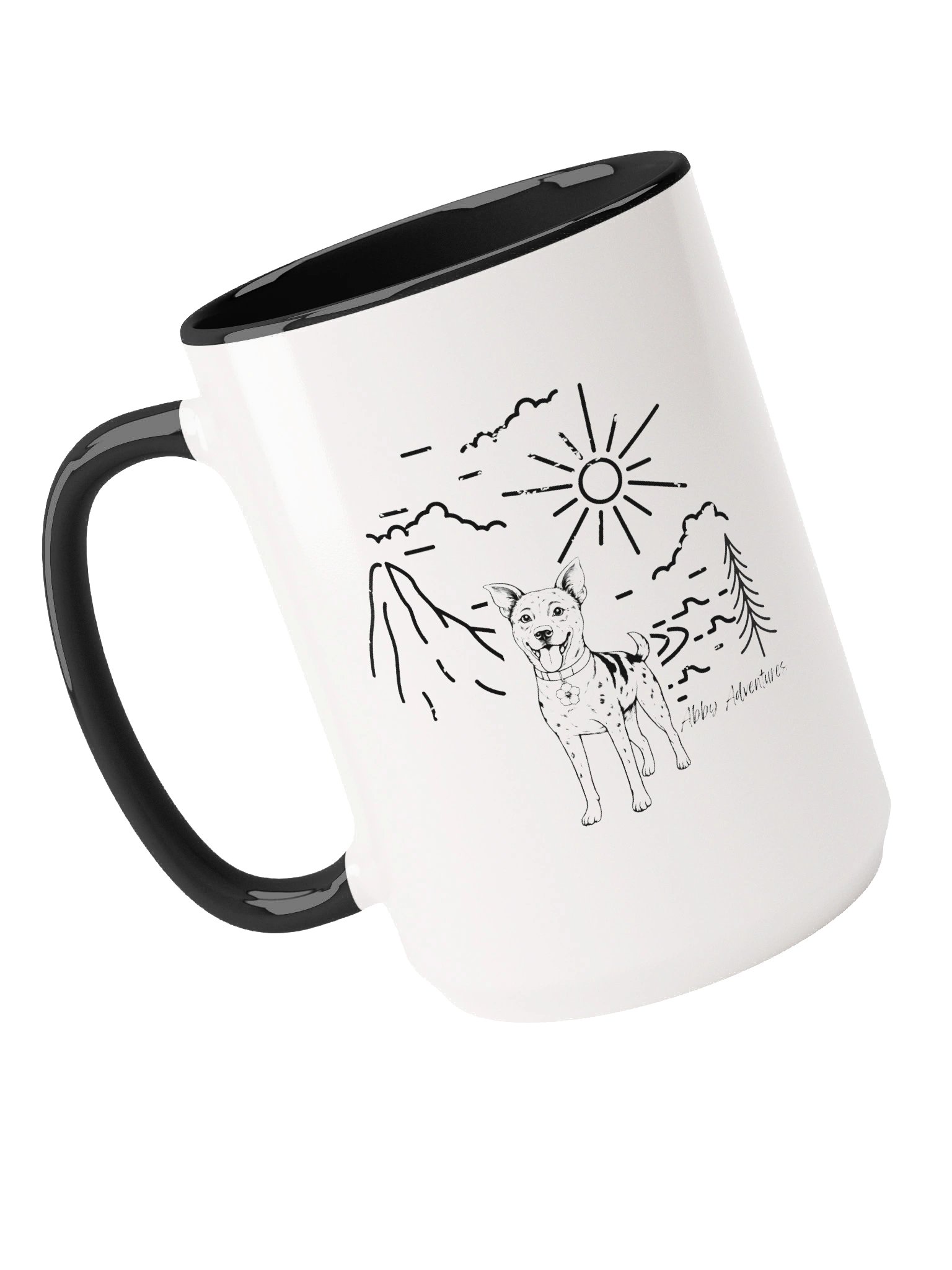 Abby Adventures Vibrant Inside-Out Ceramic Mug product image (1)