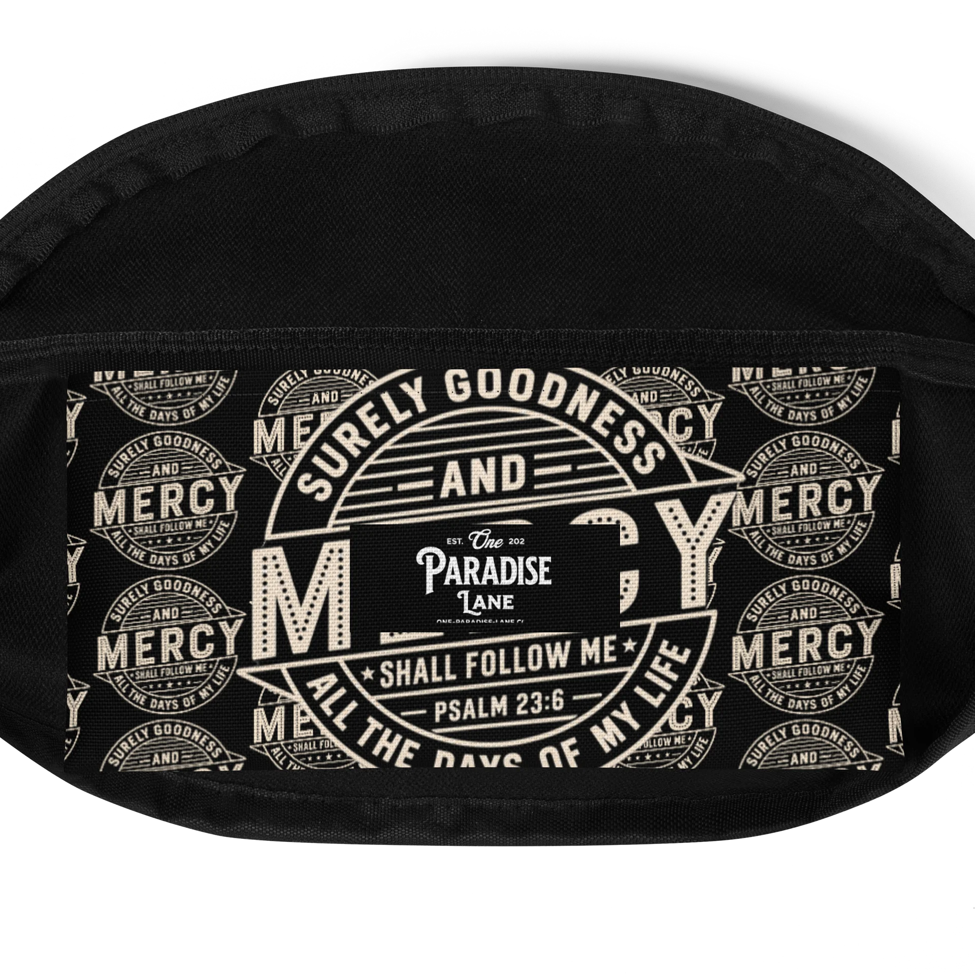 Psalm 23:6 Goodness & Mercy Scripture Belt Bag product image (6)