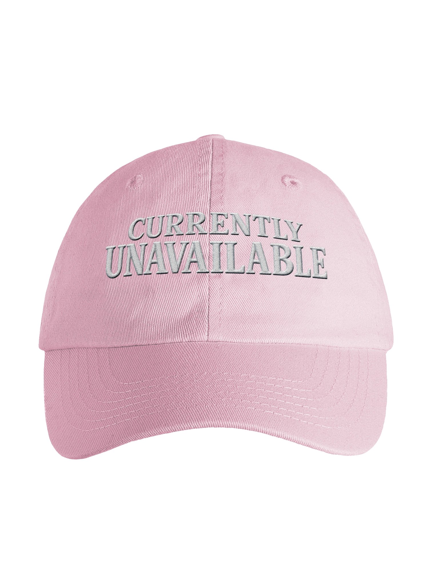 Embroidered Dad Hat | Currently Unavailable Pink Cap product image (2)