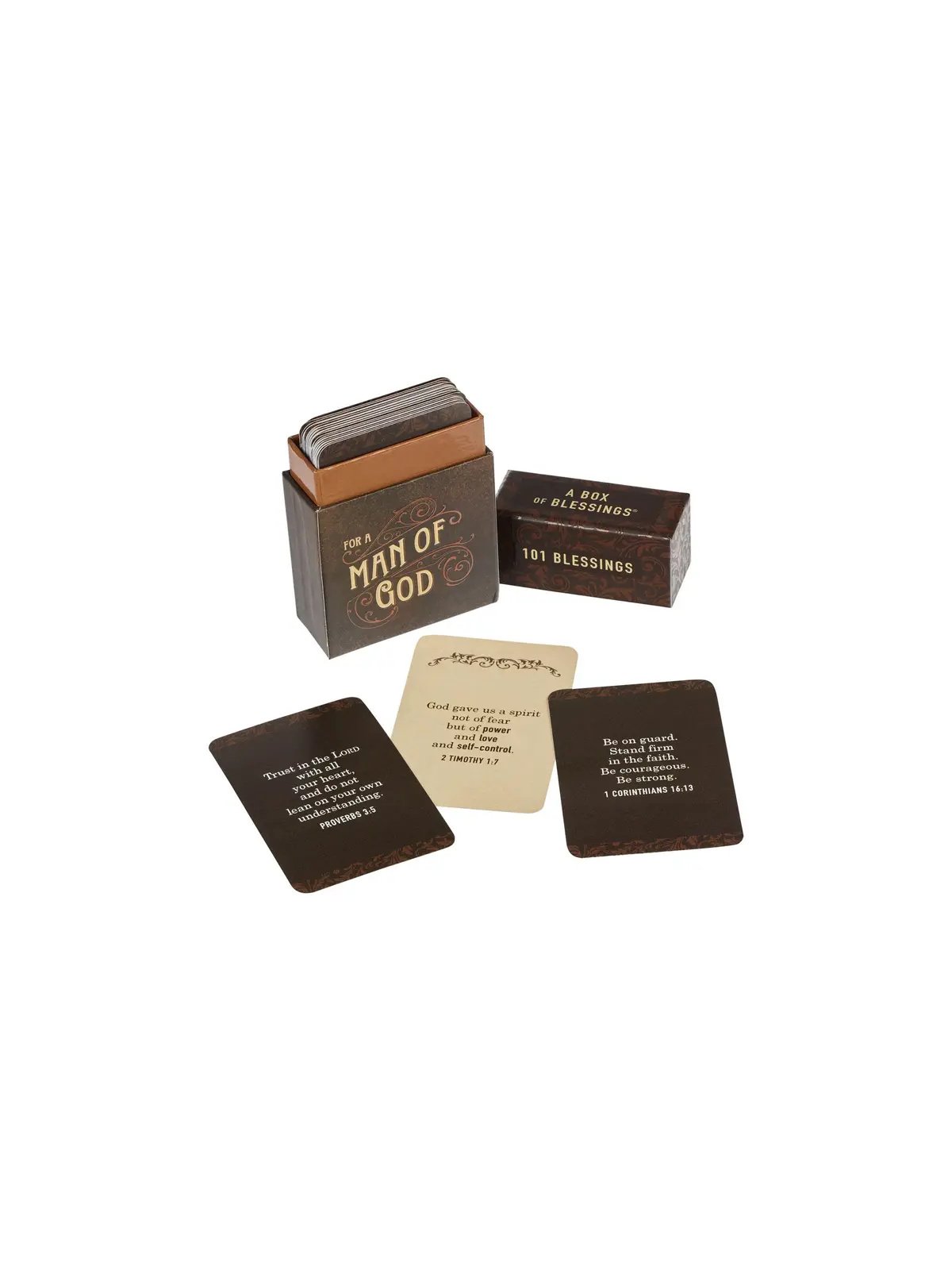 101 Blessings for a Man of God | Box of Blessings Scripture & Encouragement Cards product image (2)