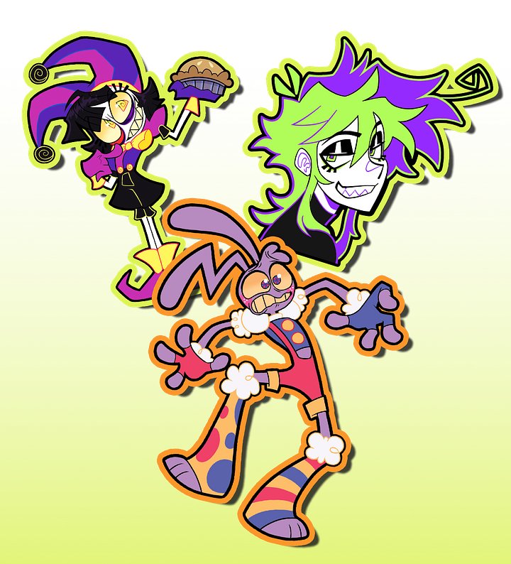 Fluorescent Sticker Bundle! product image (1)