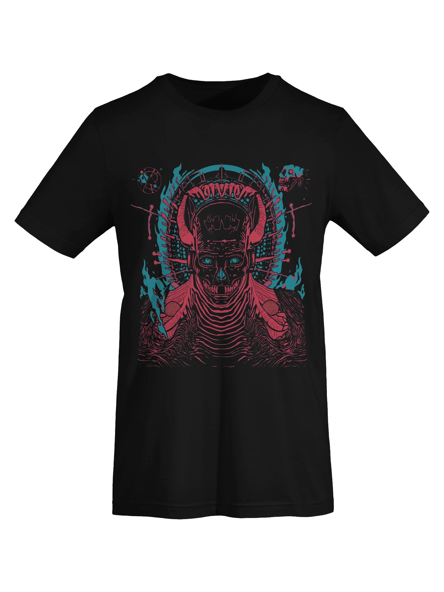 Neon Halo Demon Lightweight T-Shirt product image (4)