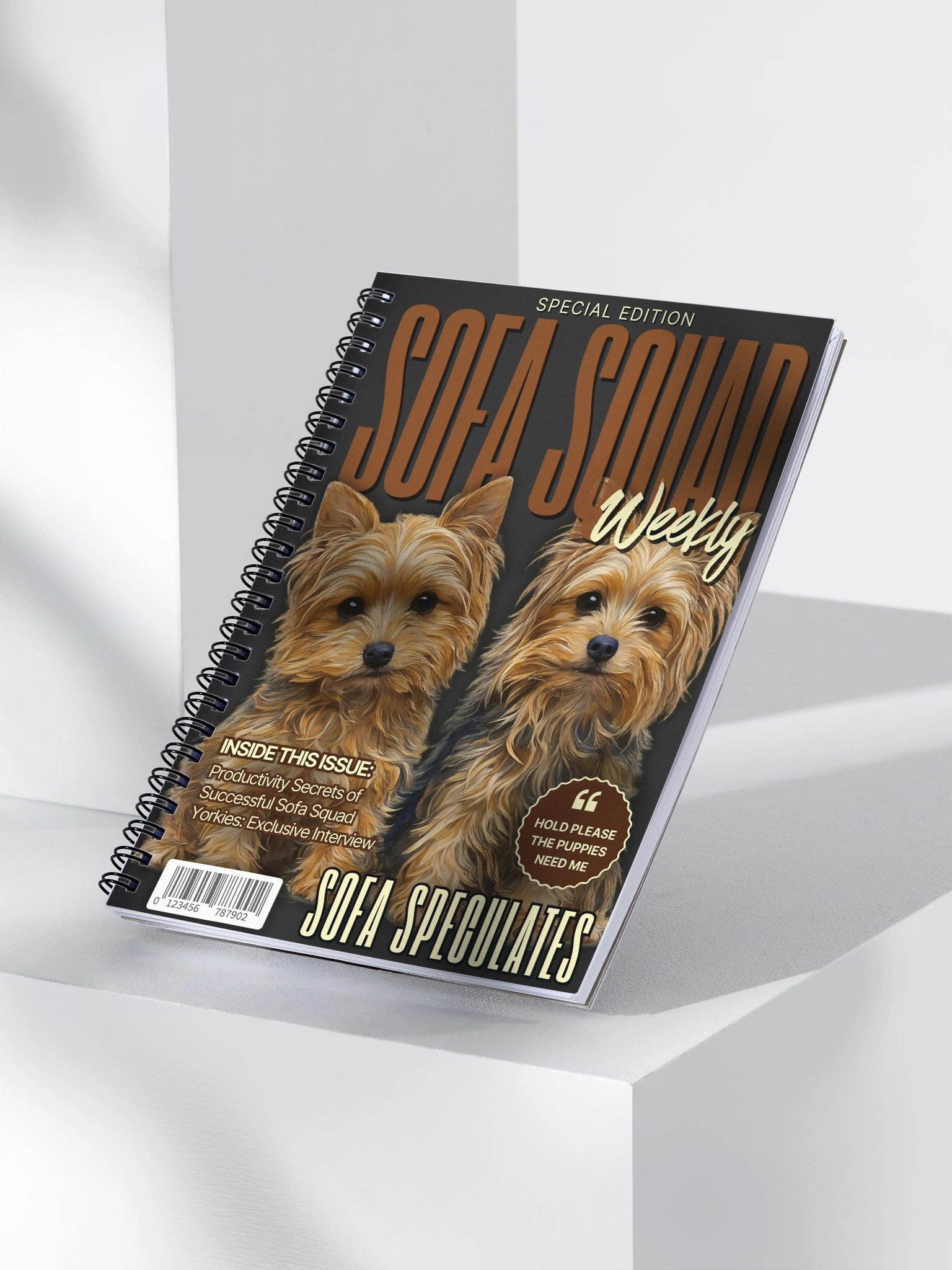 Sofa Squad Weekly Special Edition Spiral Notebook product image (9)