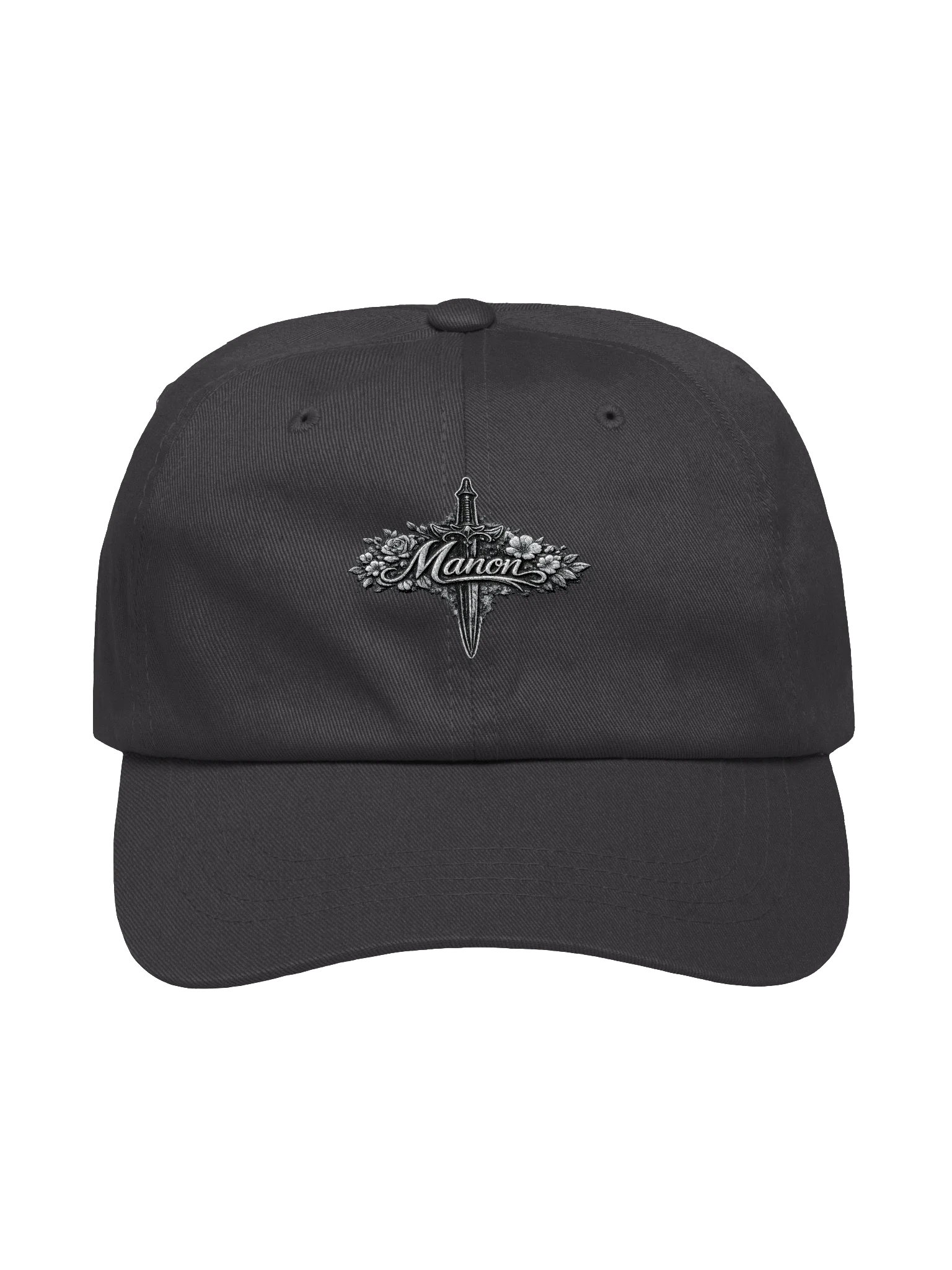 Ornate Sword and Floral Dad Hat product image (1)