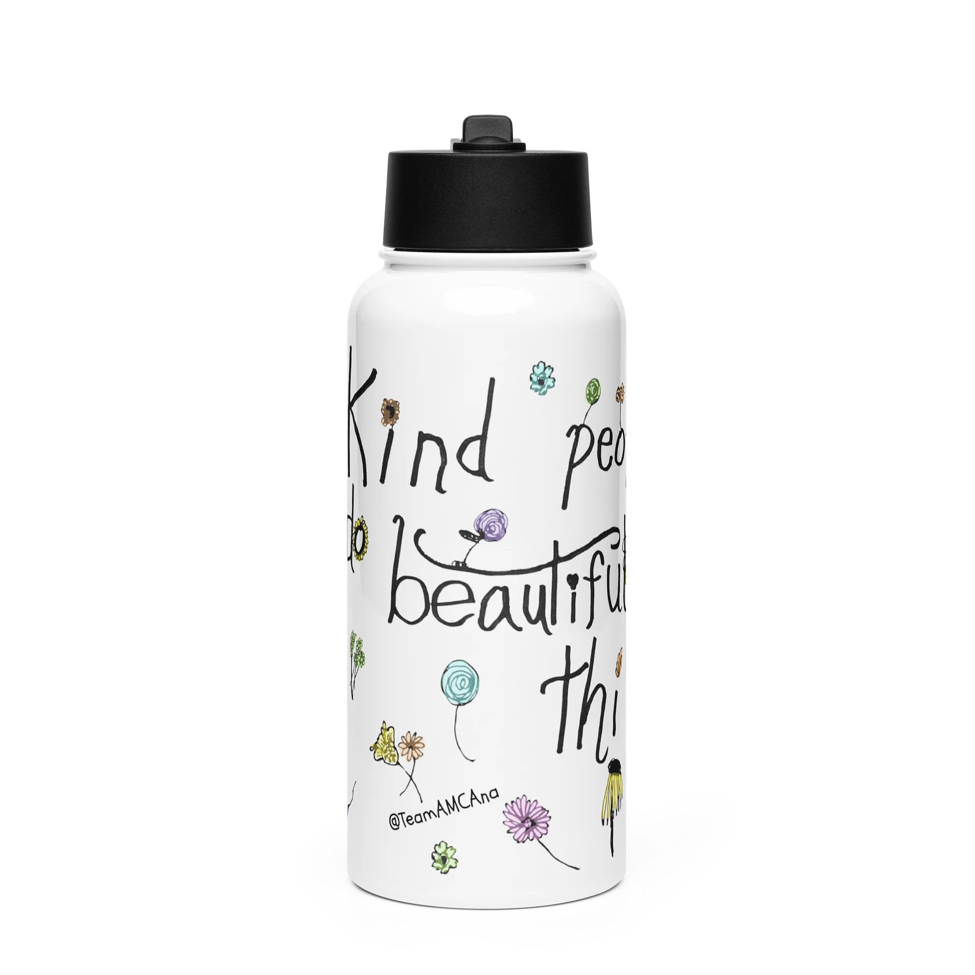 Ana's Wildflowers WATER BOTTLE product image (1)