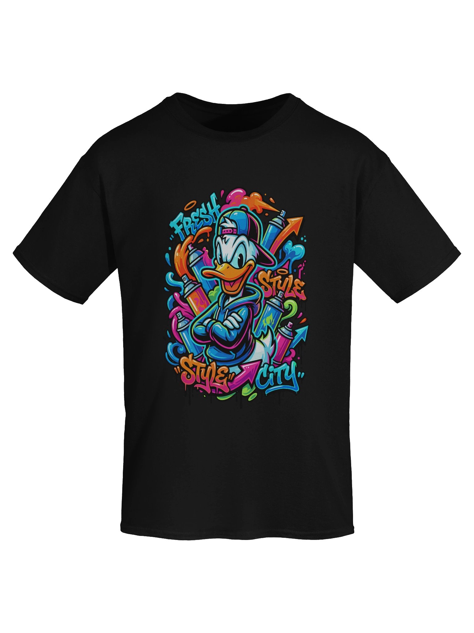 Donald graffiti t-shirt product image (56)