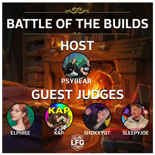 SO hypoe to be on the judging panel at 
@lfgwowevent.bsky.social
! Winners will receive an Alliance or Horde War Chest! We wi...
