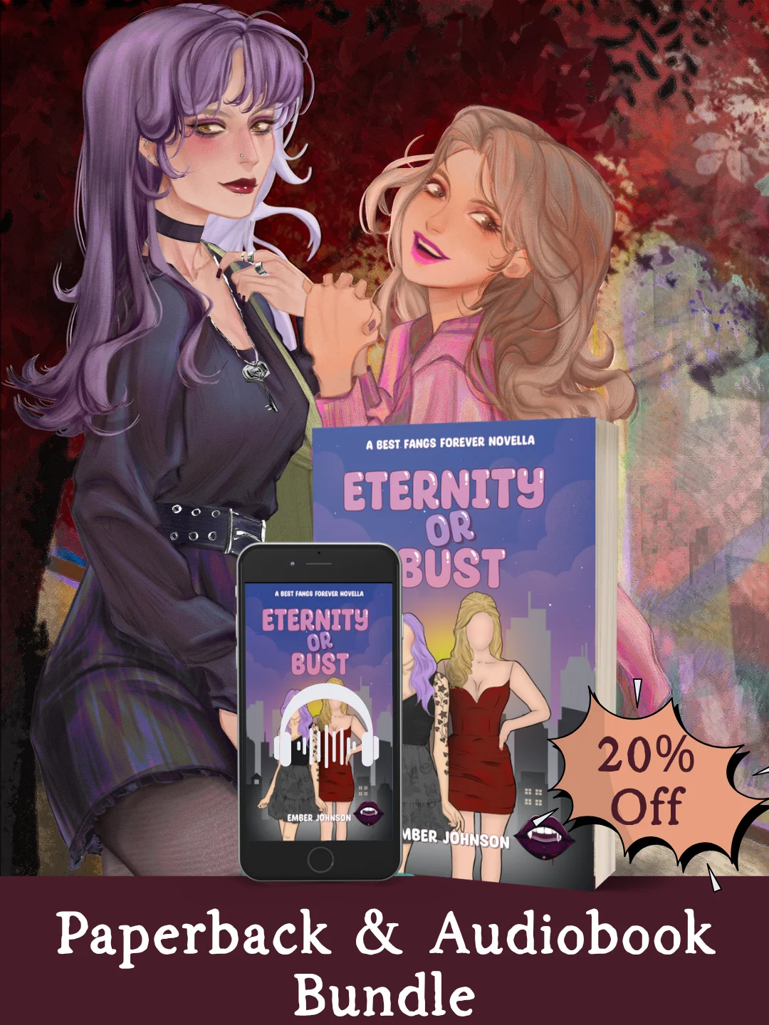 Eternity or Bust Paperback & Audiobook Bundle product image (1)