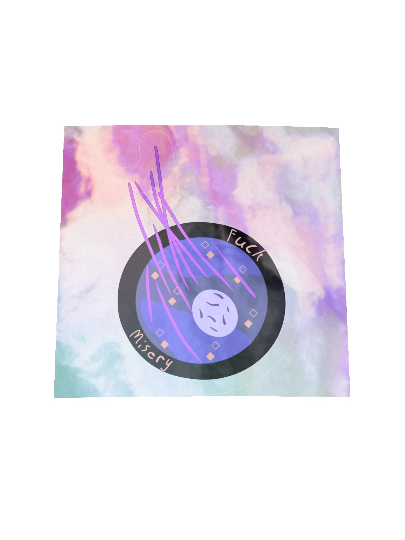 Kiss-Cut Holographic Sticker Sheet product image (2)