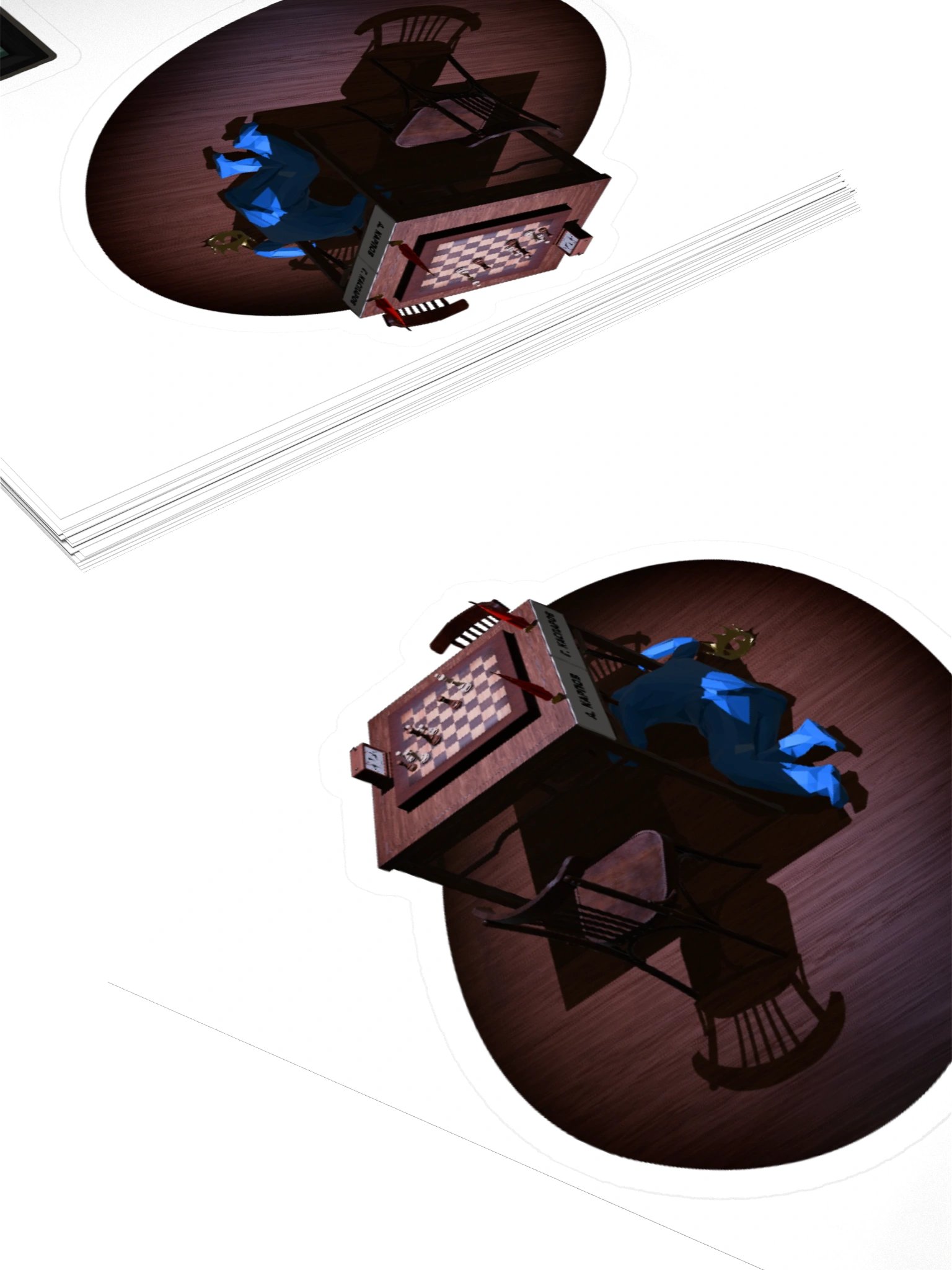 Collapse + blub blub - Kiss Cut Stickers product image (11)