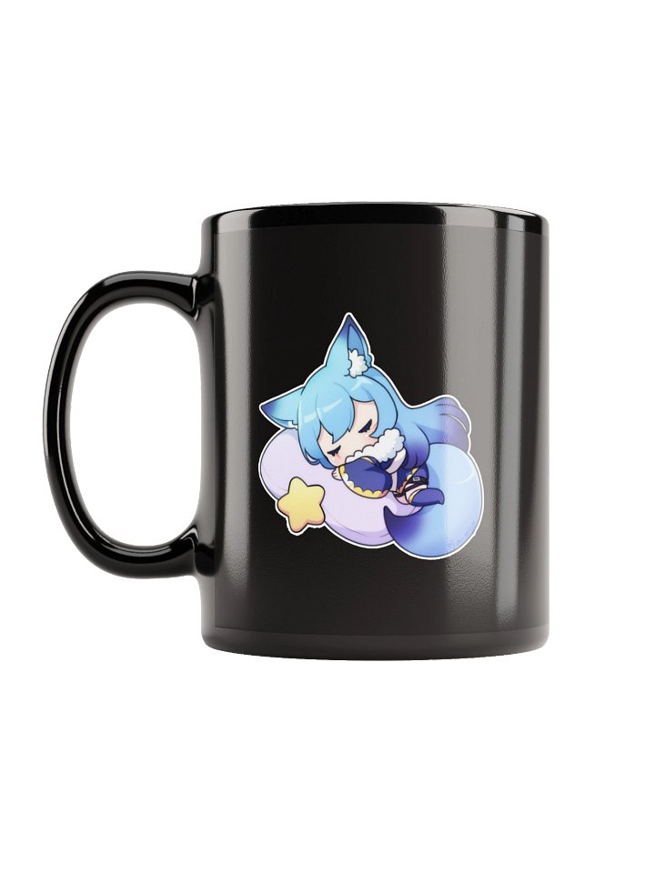 Sleepy Dimi Black Mug product image (1)