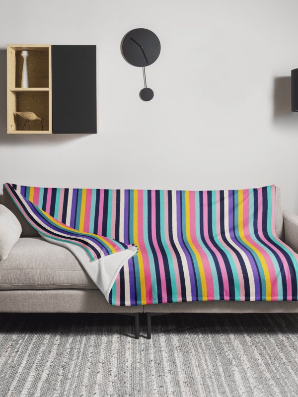 NeuroRainbow Strips Blanket product image (5)
