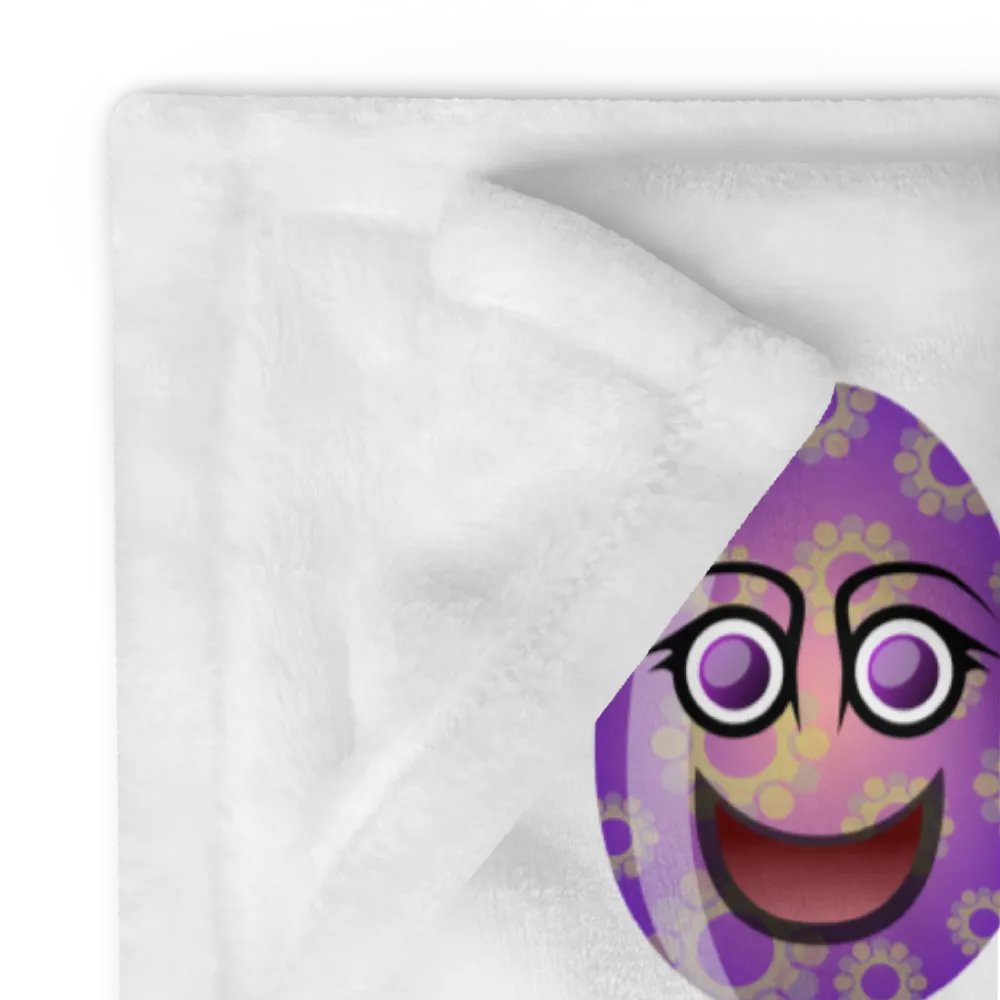 Happy Easter Egg Throw Blanket product image (24)