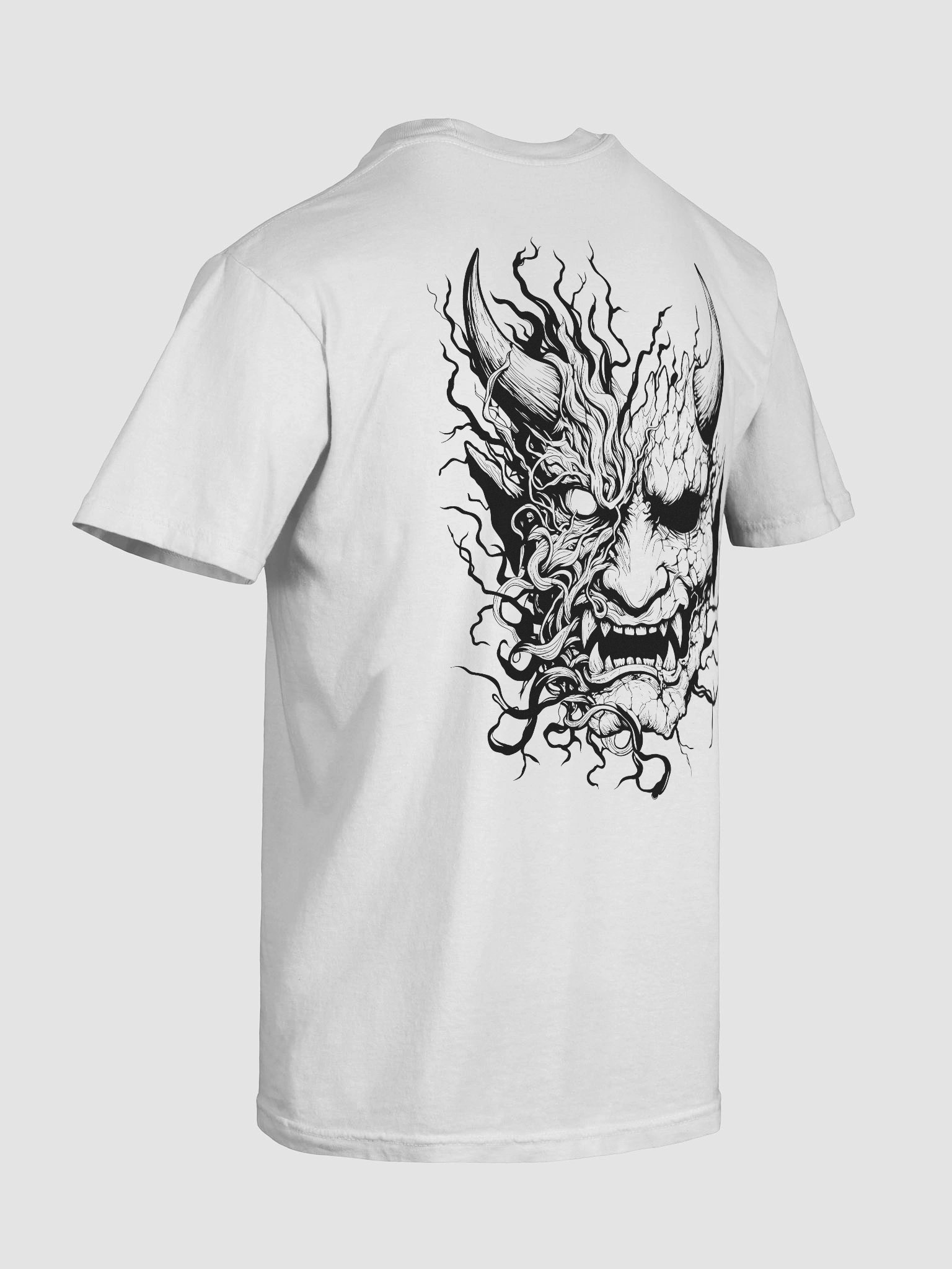Cursed Oni - White Shirt product image (10)