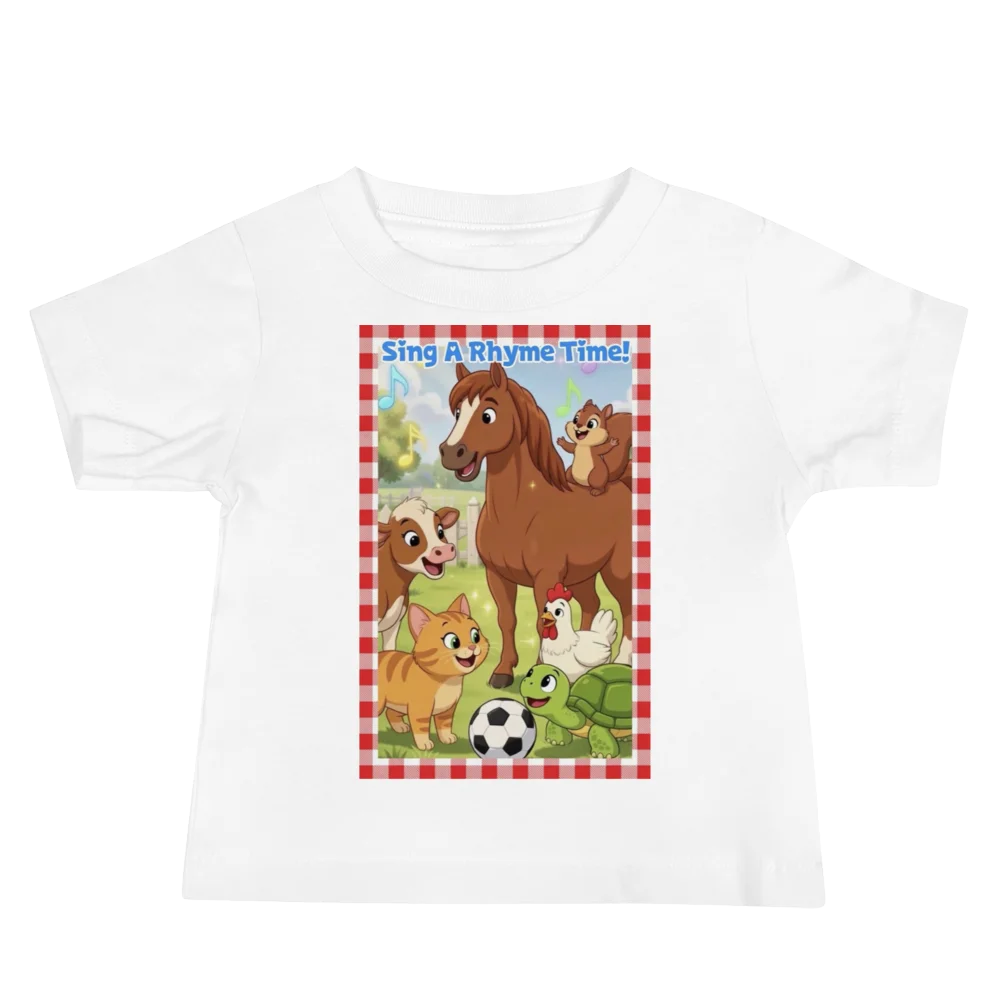 Cute Farm Animal Children’s T-shirt product image (2)