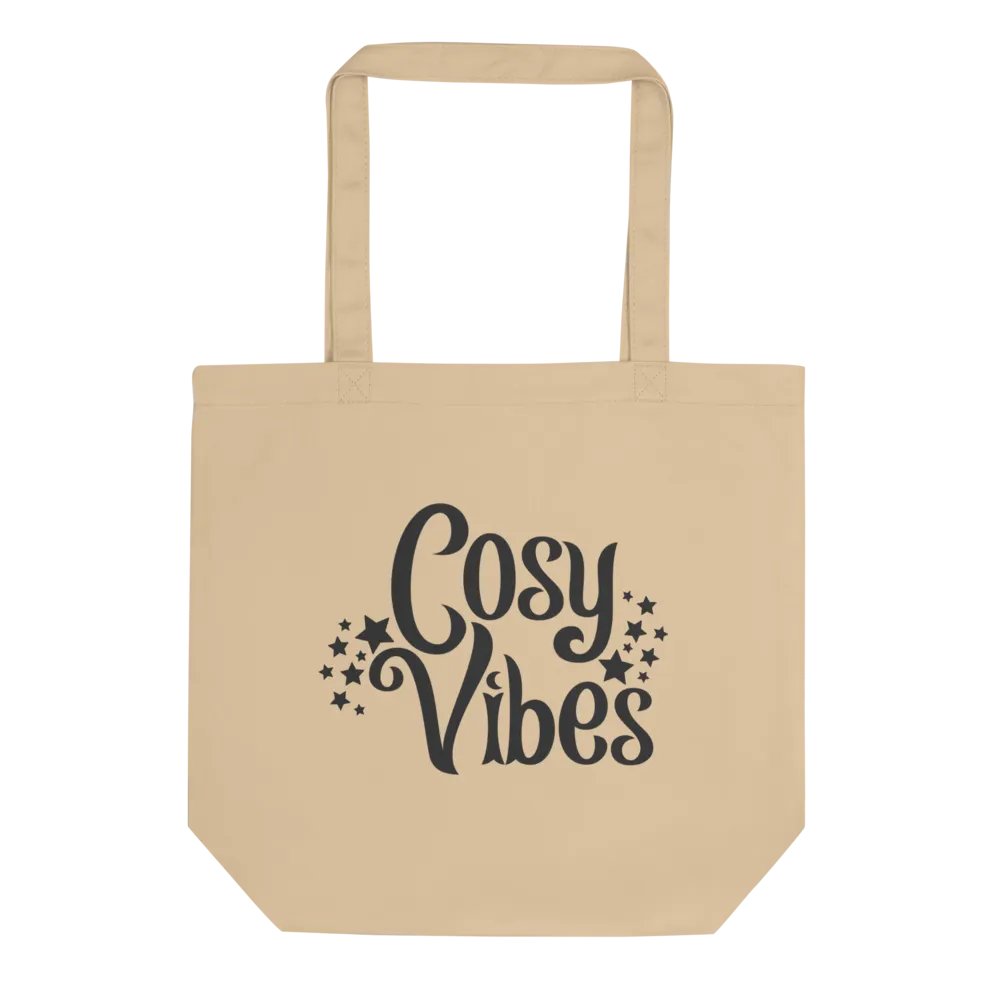 Cosy Vibes Eco Cotton Tote Bag - Natural product image (1)