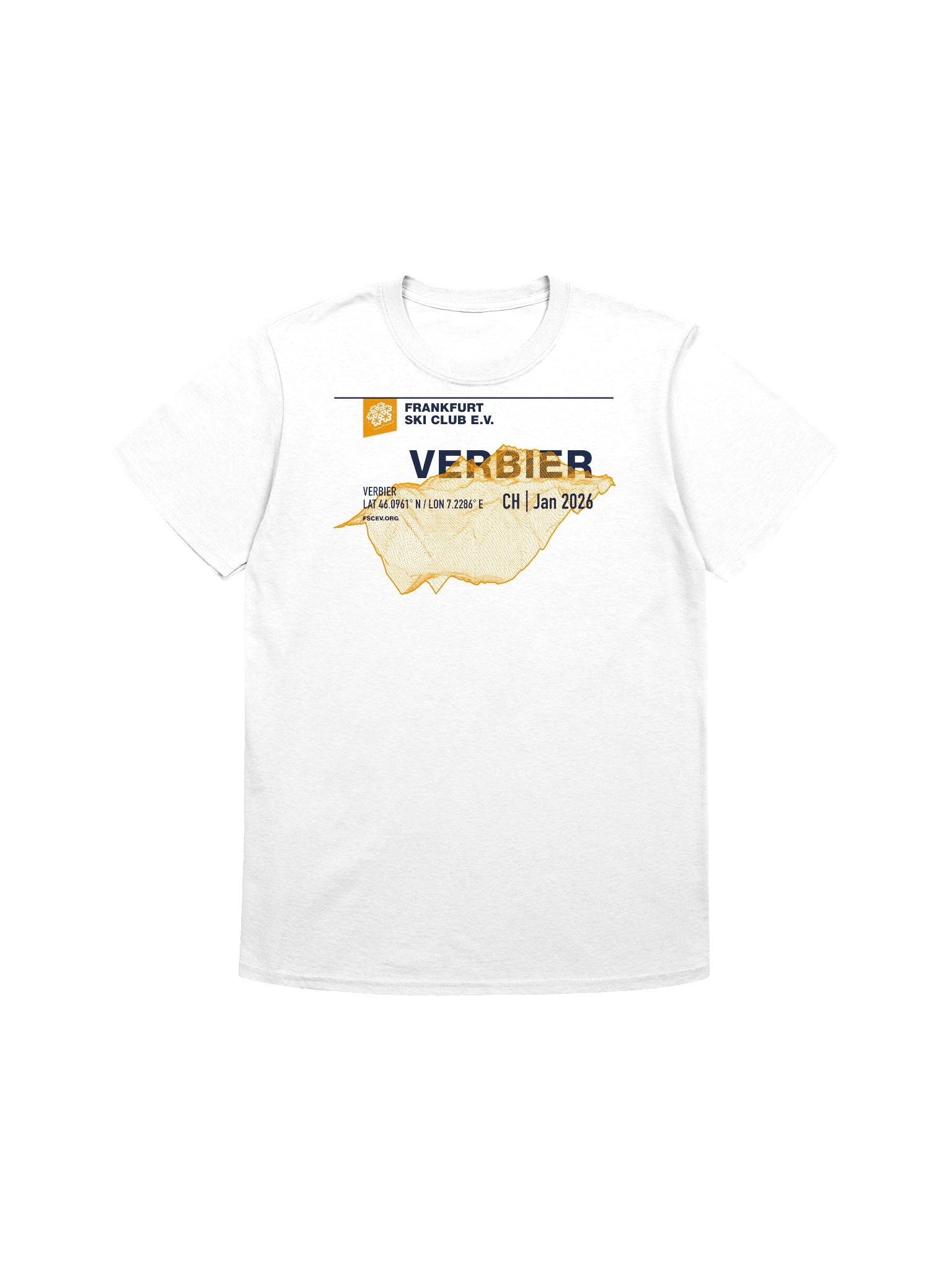 Verbier Coordinates white (front only print) product image (1)