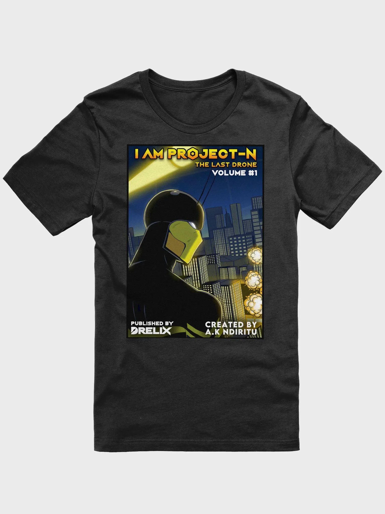 The Last Drone Cover A Tee product image (1)