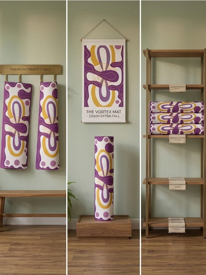 Prana Flow – Premium Designer Yogamatte product image (1)