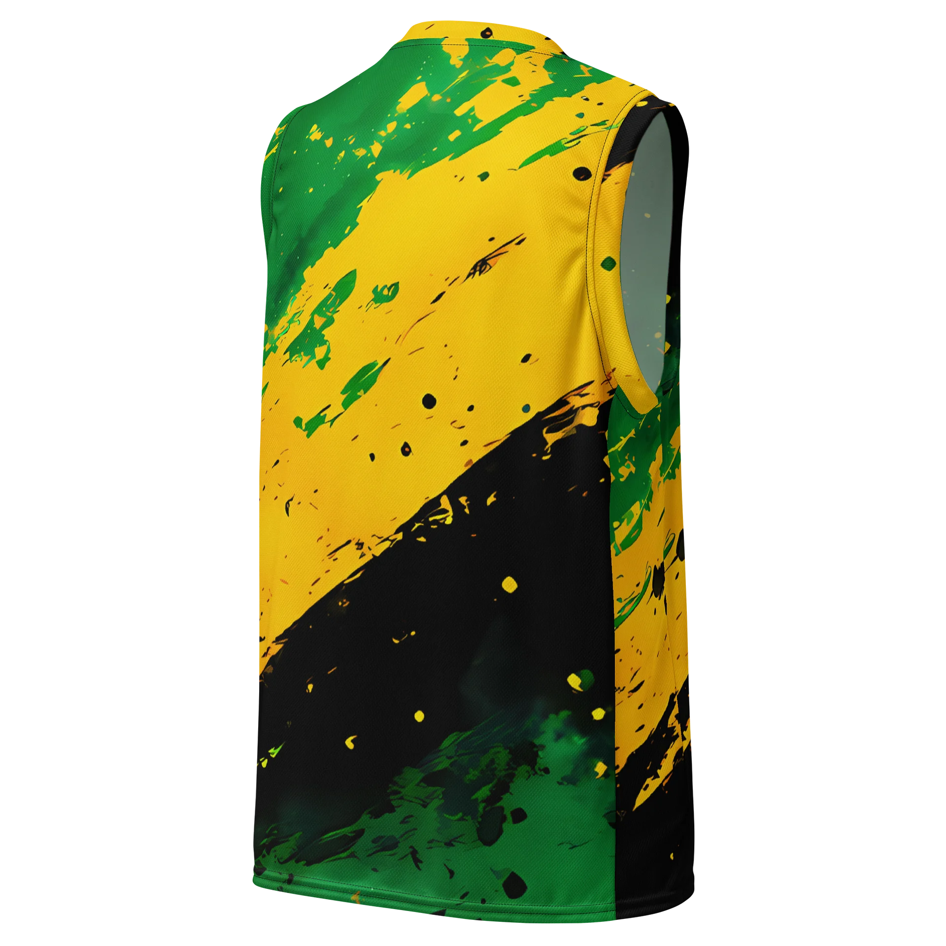Vintage Jamaica Sport Print - Caribbean Apples | Unisex Basketball Jersey product image (3)