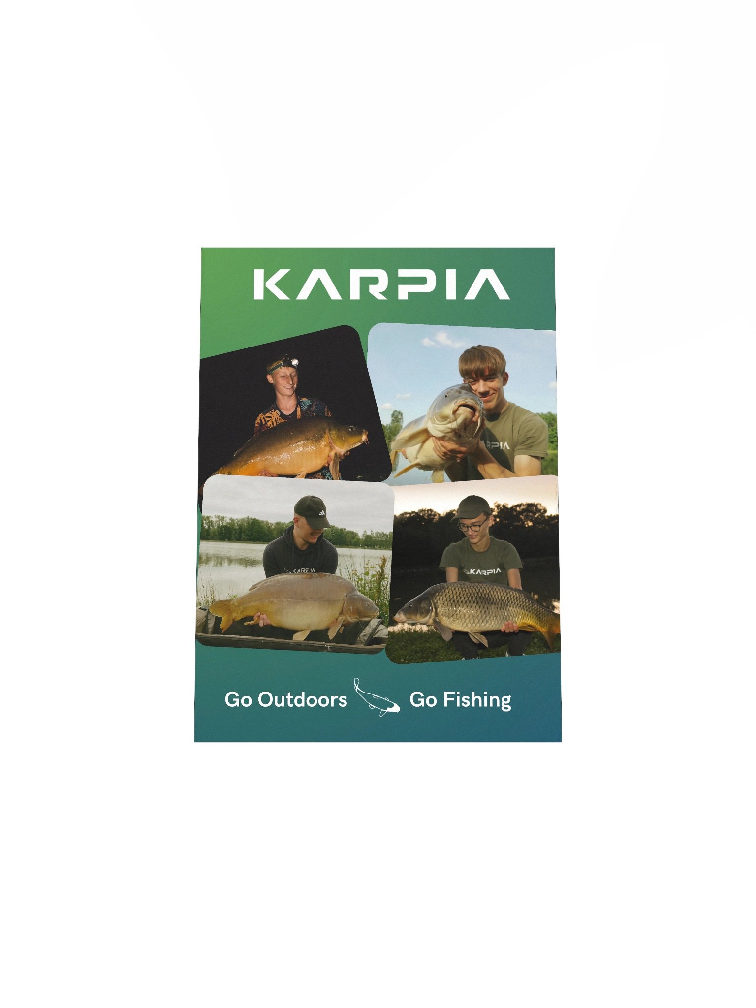 Karpia Go Outdoors Go Fishing Poster product image (4)