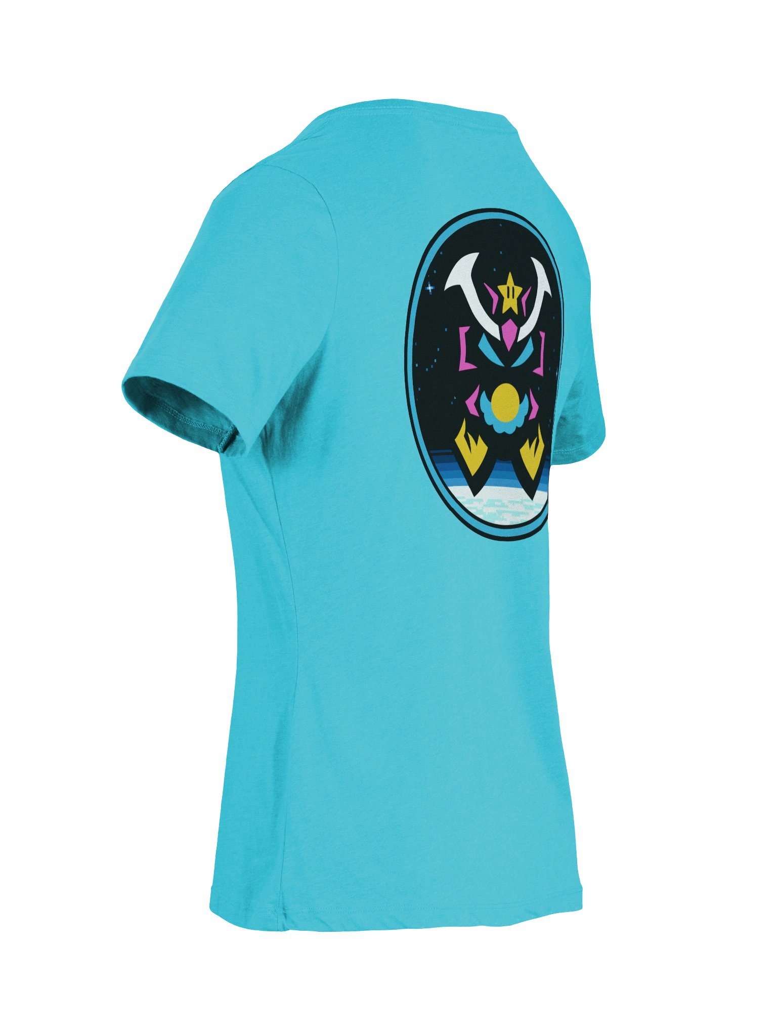 Women's Relaxed Fit Dojo V-Neck (Turquoise) product image (9)