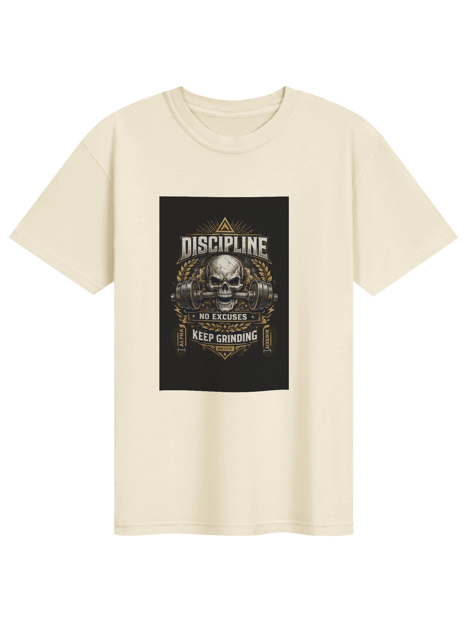 Discipline No Excuses Keep Grinding T-Shirt product image (1)