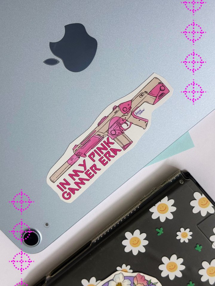 Pink Gamer Era // Sticker product image (1)