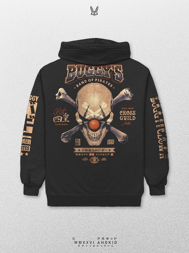 Buggy Pirates - Realistic Jolly Roger - Classic Hoodie product image (1)