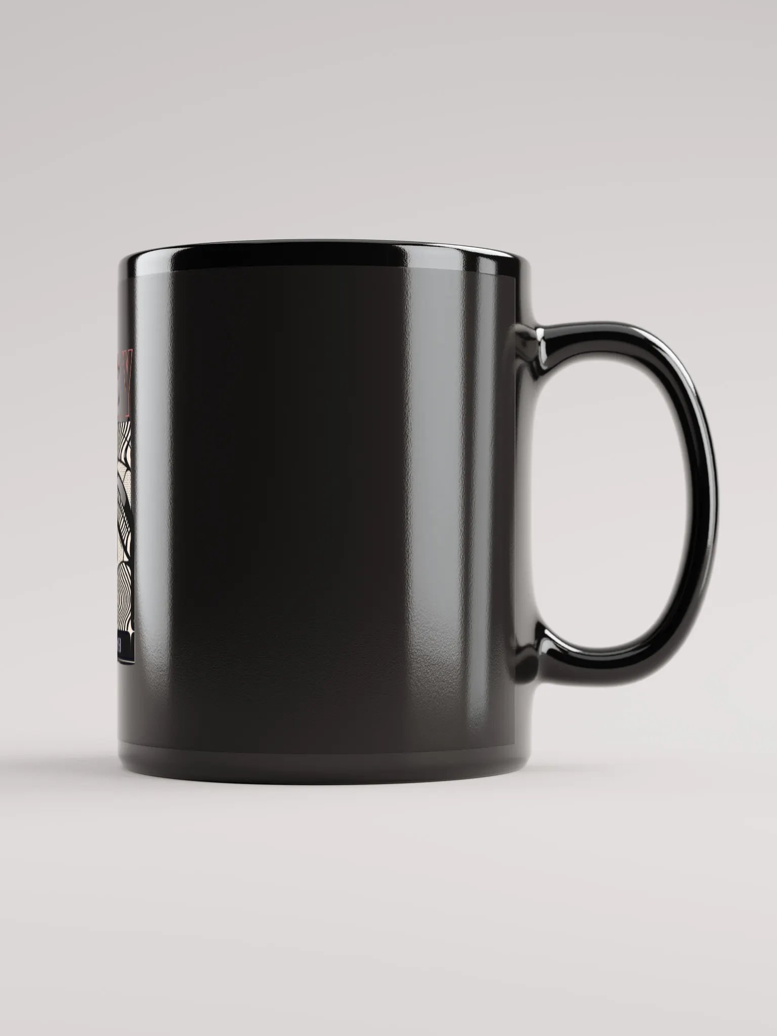 Hypnotic Eye Black Glossy Mug product image (1)